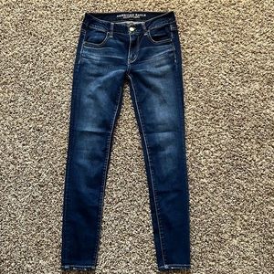 American Eagle Dark Wash Jegging